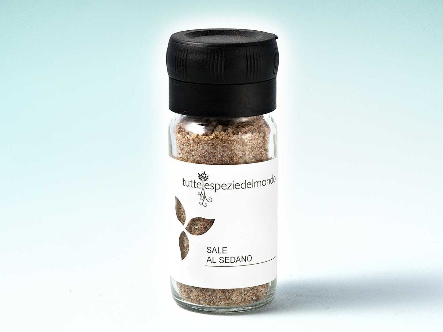 Sal de aipo - Sal de aipo - Pote com tampa moedora 90g
