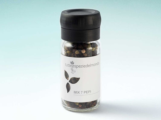 Mix 7 Pimentas - Moedor com Tampa Pote 40g